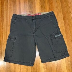 UNIONBAY Dark Gray Cargo Shorts for Men